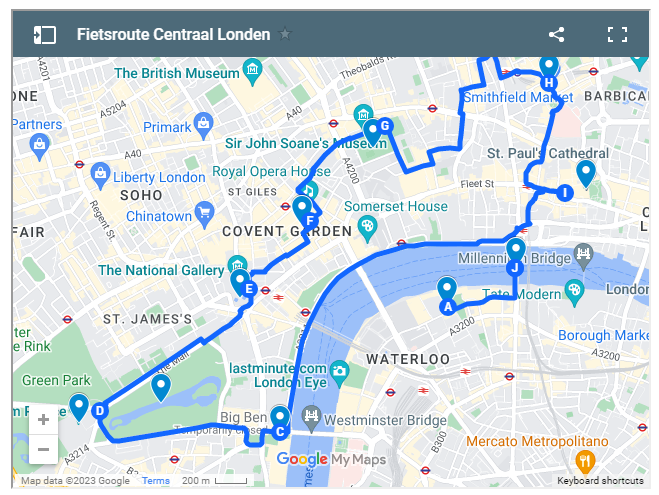 Fietsroute Londen || The London Tester