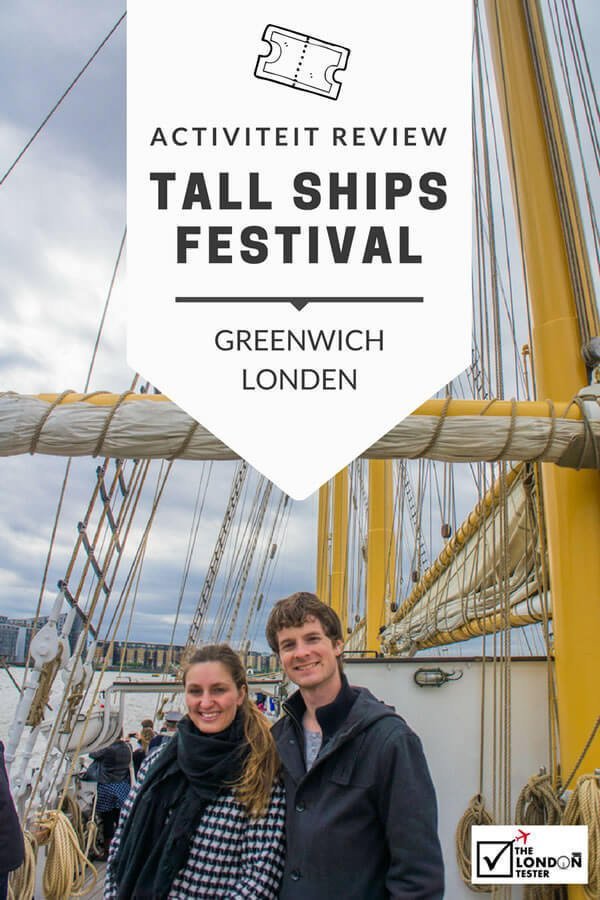 Tall Ships Festival in Greenwich Londen || The London Tester