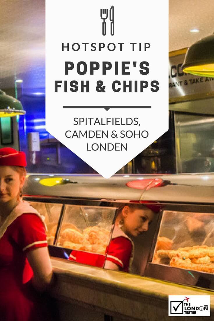 Poppie's Londen: Dé Originele Fish & Chips Zaak! || The London Tester