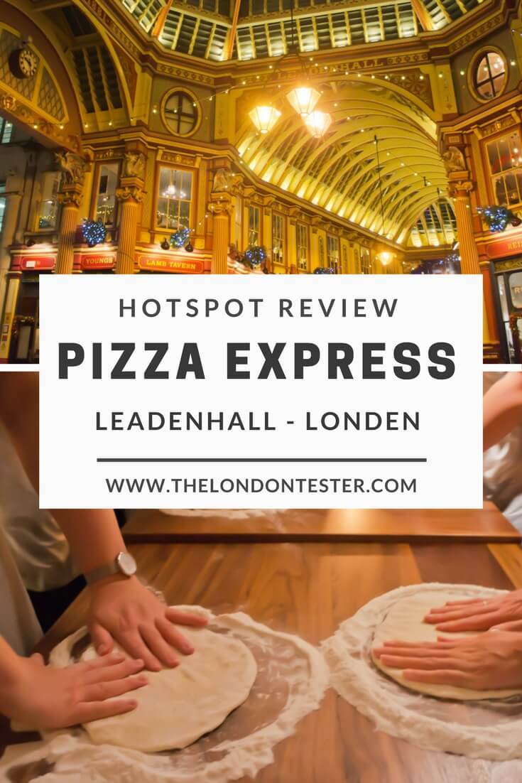 PizzaExpress Leadenhall Londen: Tijd voor een Pizza Feestje! || The London Tester