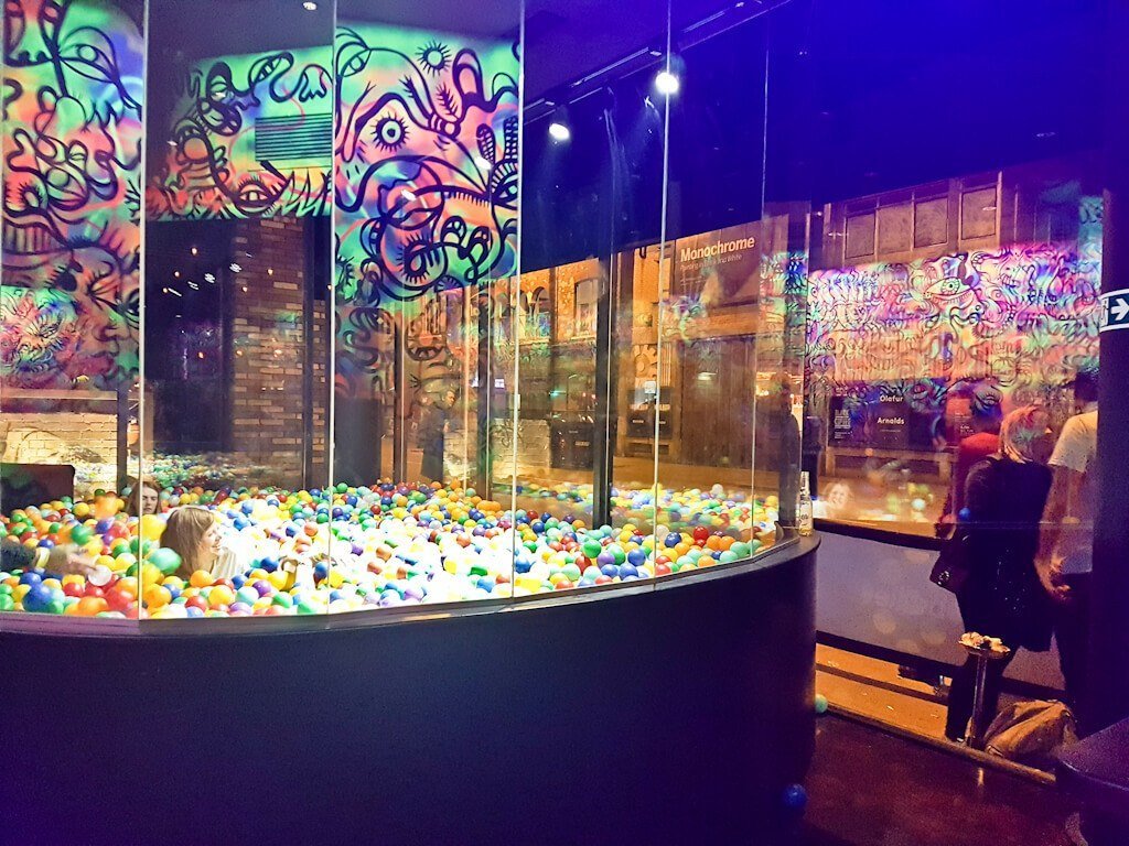 BallieBallerson Londen: Een Bar met Ballenbak in de wijk Shoreditch || The London Tester
