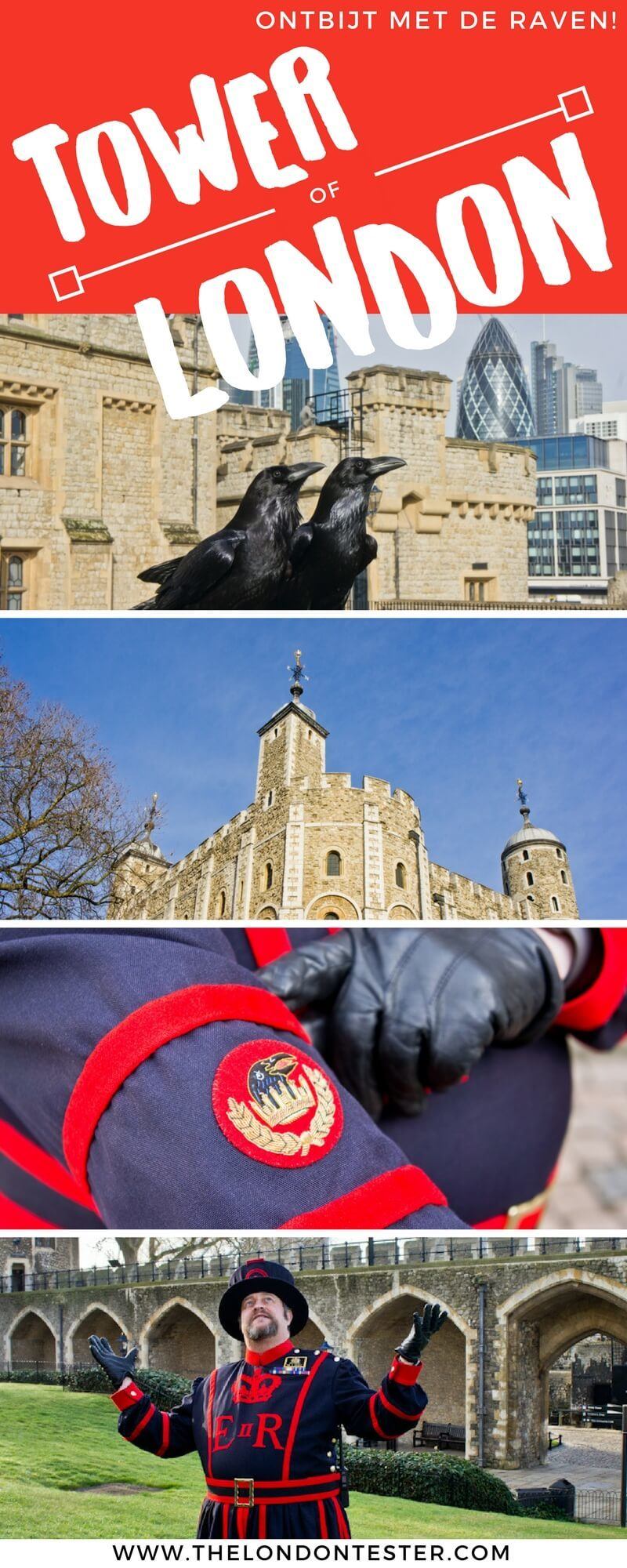 Bezoek de Tower of London en Ontbijt met de Raven! || The London Tester