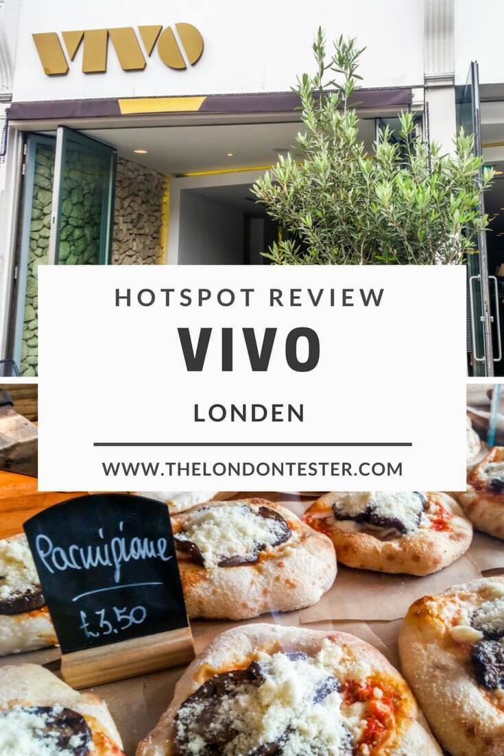 Vivo In Londen: Casual Italiaans Eten in de wijk Angel || The London Tester