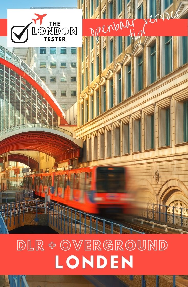 Docklands Light Railway (DLR) en Overground in Londen - Bovengronds Openbaar Vervoer! || The London Tester