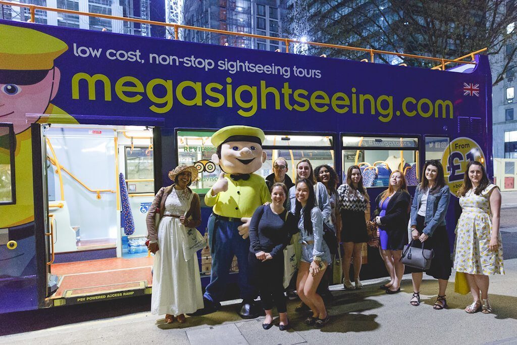 1 Pond Bustour Londen? Jazeker! Megabus Lanceert Nieuwe Sightseeing Route || The London Tester
