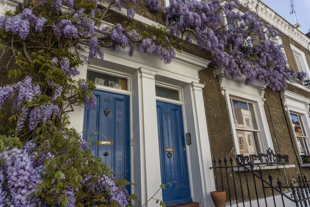 Beste Plekken om Wisteria in Londen te Zien: Notting Hill, Kensington & Chelsea || The London Tester