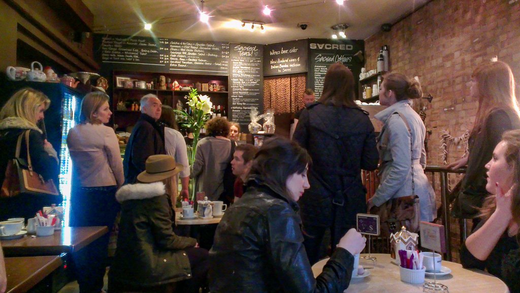 SACRED Café Londen: Nieuw-Zeelands Café aan Carnaby Street in de Wijk Soho