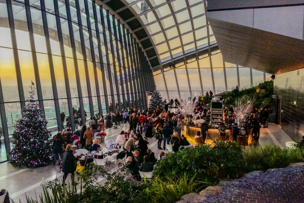 Sky Garden in Londen: Een Gratis Uitzichtspunt Over De Stad! || The London Tester