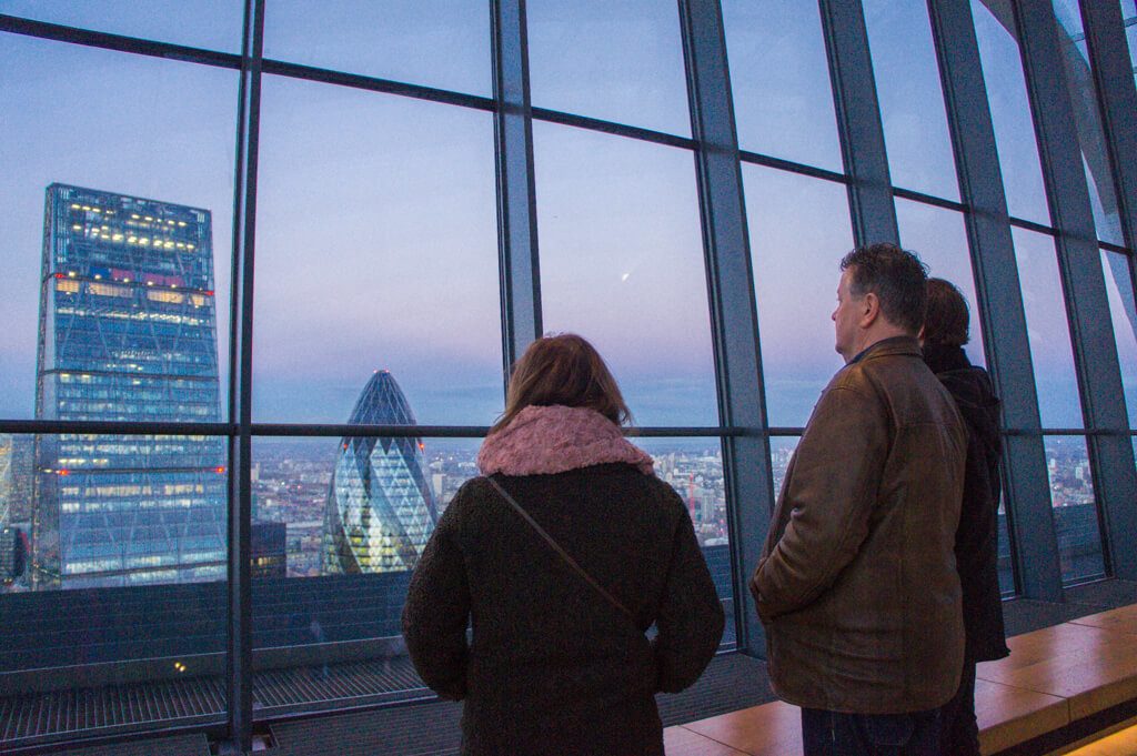 Sky Garden in Londen: Een Gratis Uitzichtspunt Over De Stad! || The London Tester