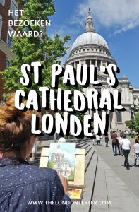 St Paul's Cathedral Londen: Een Bijzonder Uitzichtspunt Over De Stad! || The London Tester || #Londen #London #Cathedral #Architecture #StPaulsCathedral #Travel #CityGuide