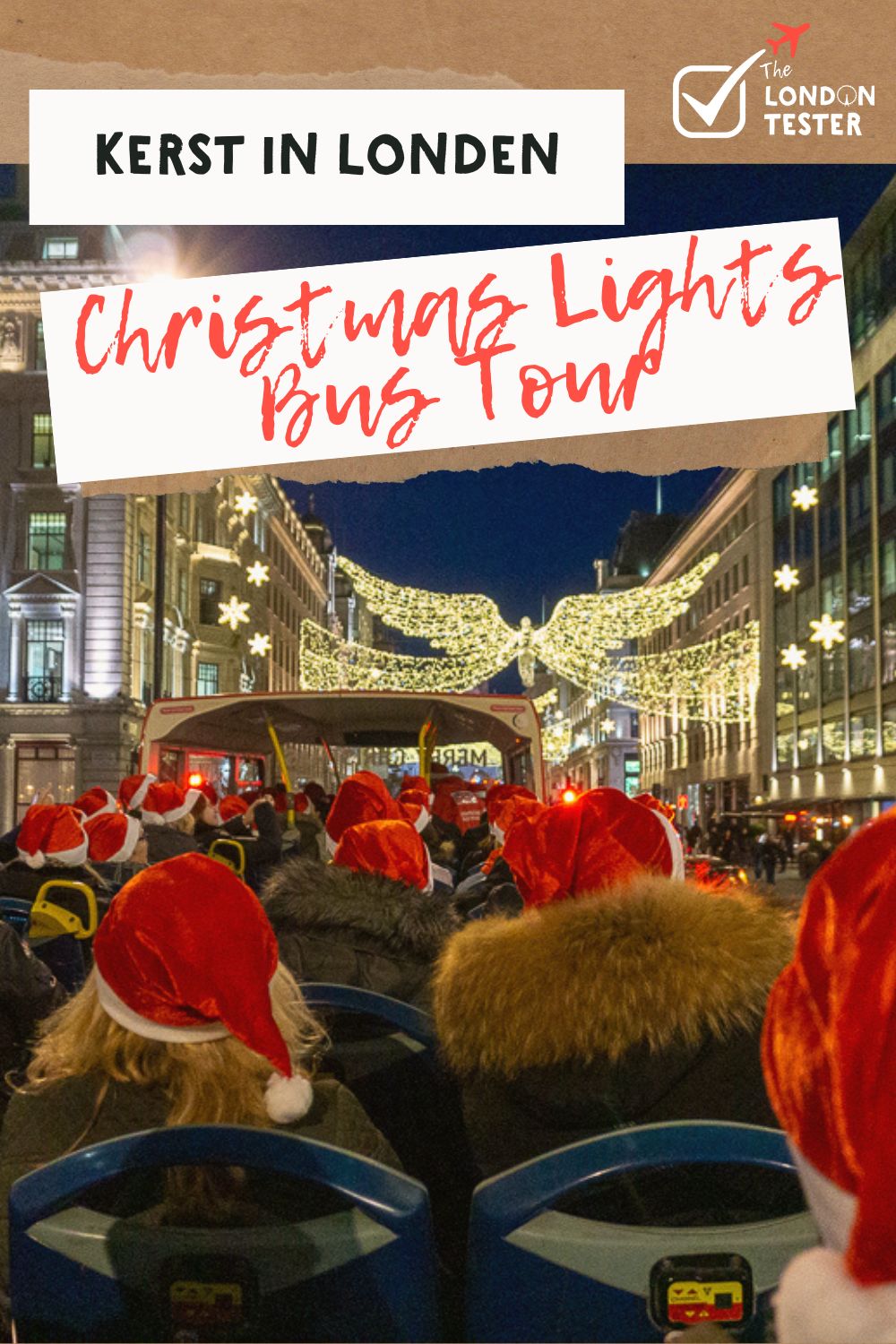 Weekend Londen Kerstreis: Mis de Christmas Lights Tour Niet! || The London Tester || #London #Londen #Christmas #Kerstmis #BusTour #Travel