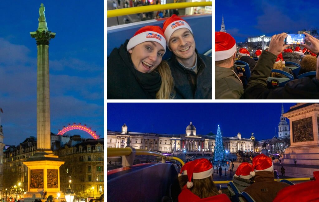 Weekend Londen Kerstreis: Mis de Christmas Lights Tour Niet! || The London Tester || #London #Londen #Christmas #Kerstmis #BusTour #Travel 