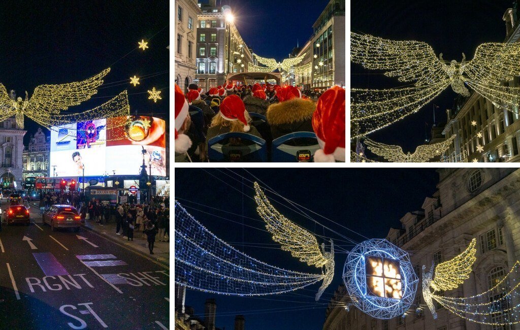 Weekend Londen Kerstreis: Mis de Christmas Lights Tour Niet! || The London Tester || #London #Londen #Christmas #Kerstmis #BusTour #Travel