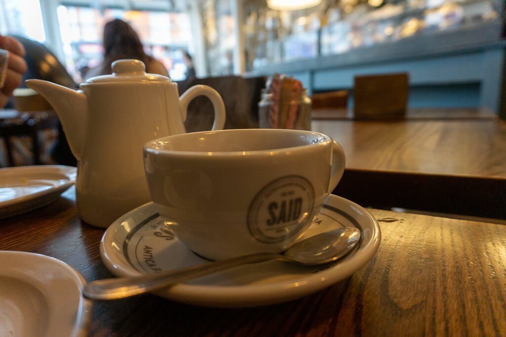 SAID dal 1923 Londen: Italiaans Chocolade Café in de wijk Fitzrovia || The London Tester