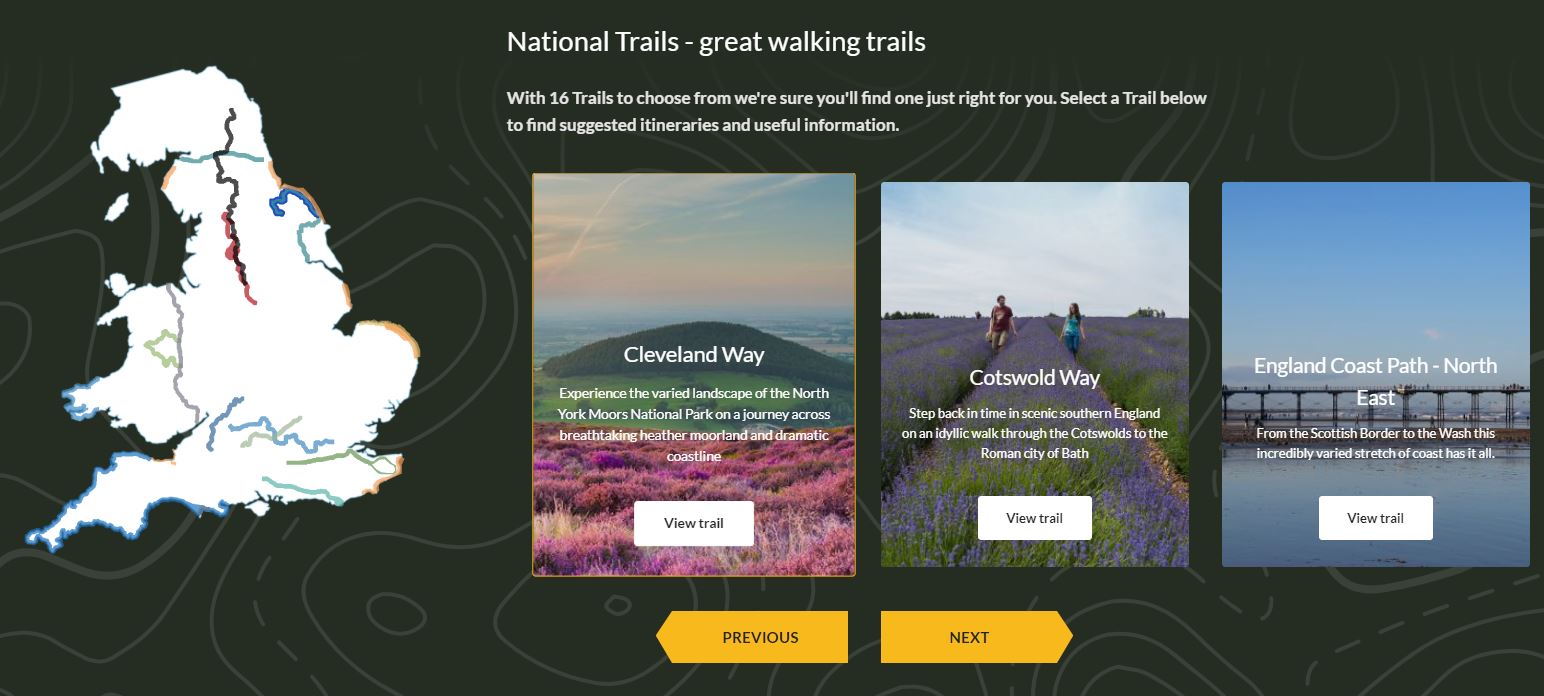 Wandelen in Engeland Wordt in de Komende Jaren Nog Aantrekkelijker