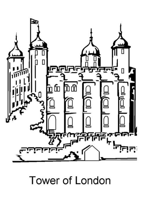 Gratis Londen Kleurplaten om te Printen || The Travel Tester
