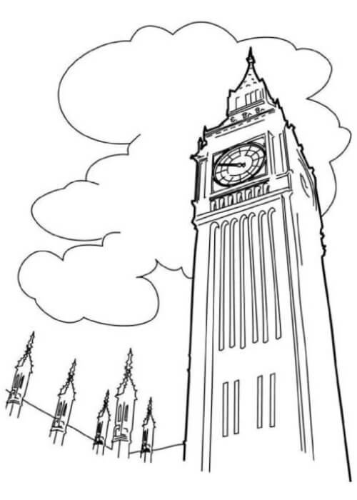 35+ Gratis Kleurplaten Printen - Londen Iconen || The London Tester