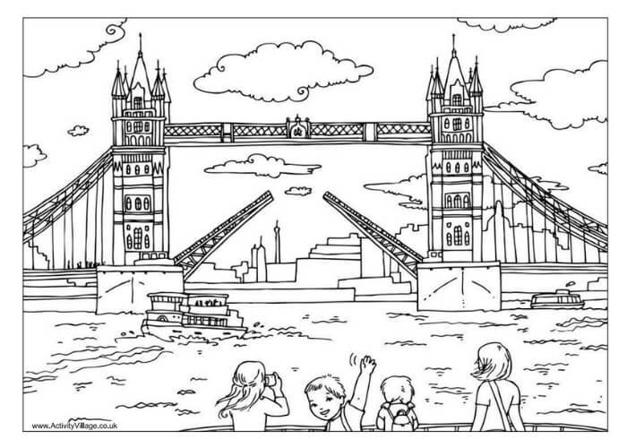 35+ Gratis Kleurplaten Printen - Londen Iconen || The London Tester