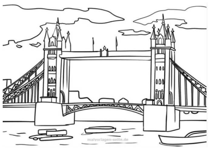 35+ Gratis Kleurplaten Printen - Londen Iconen || The London Tester