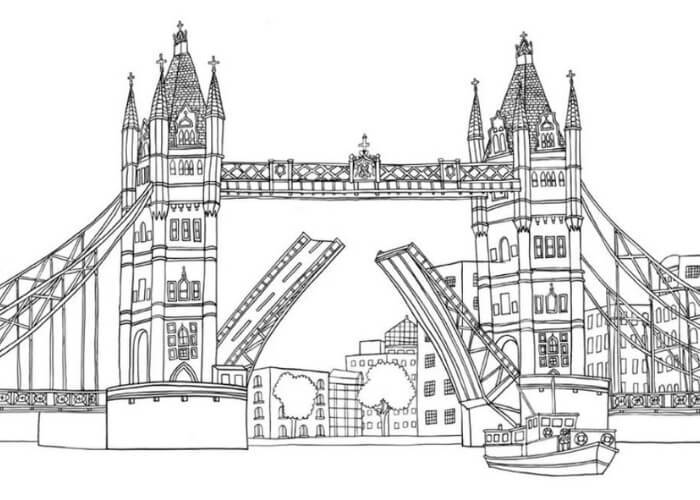 35+ Gratis Kleurplaten Printen - Londen Iconen || The London Tester