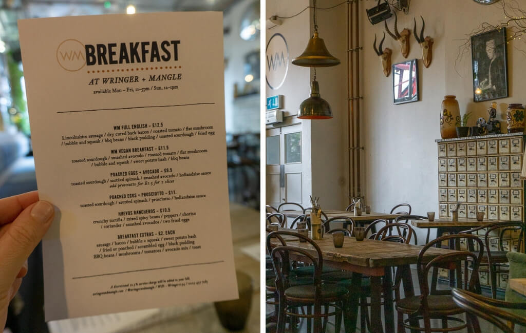 Wringer and Mangle Londen: Bottomless Brunch in de wijk Hackney || The London Tester