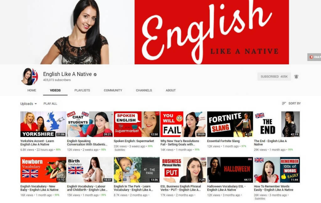 Dit Zijn De Leukste YouTube Kanalen Om Engels Te Leren || The London Tester