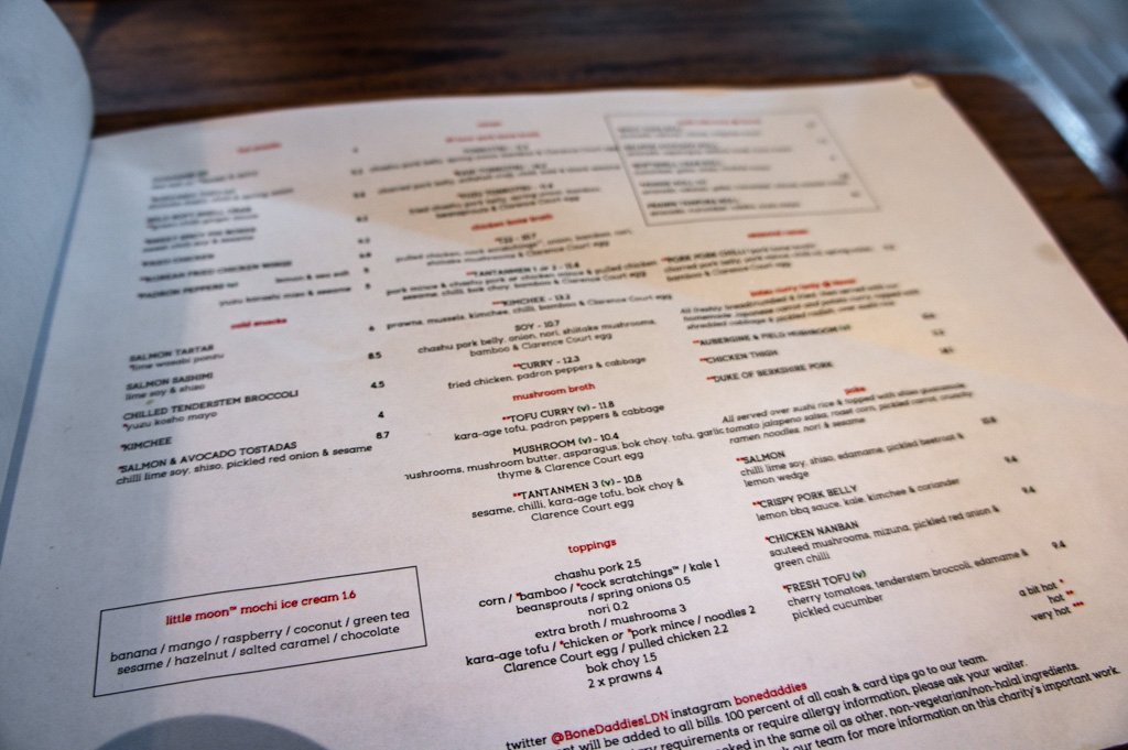Bone Daddies Londen: Funky Japanse Ramen Bar in de Wijk Shoreditch || The London Tester