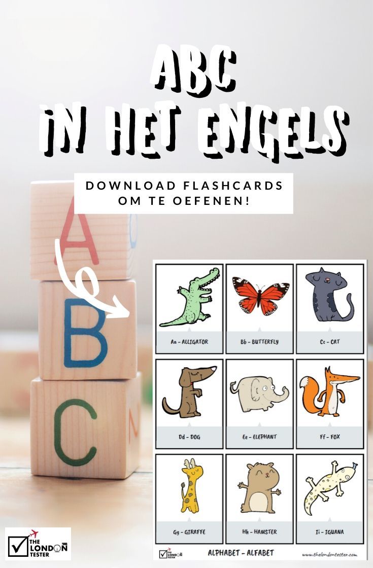 Het Alfabet in het Engels - 27 Flashcards om te Oefenen! || The London Tester