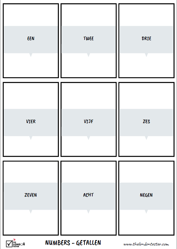 Getallen in het Engels - 36 Flashcards om te Oefenen! || The London Tester