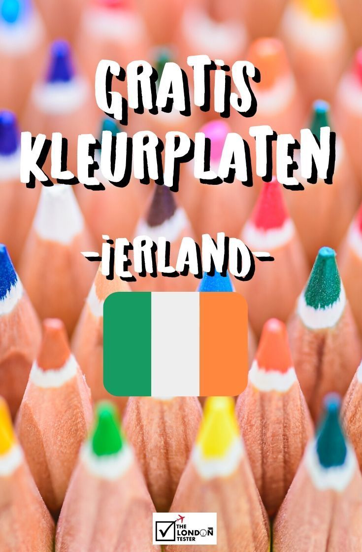 Gratis Ierland Kleurplaten om te Printen || The London Tester