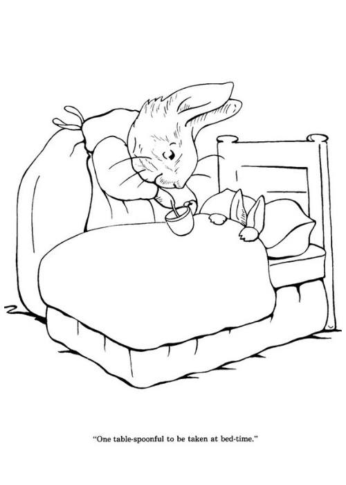 Gratis Peter Rabbit Kleurplaten om te Printen || The London Tester