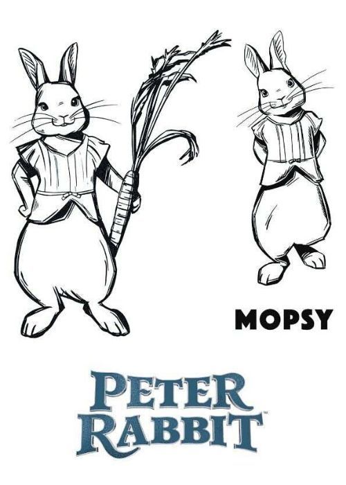 Gratis Peter Rabbit Kleurplaten om te Printen || The London Tester