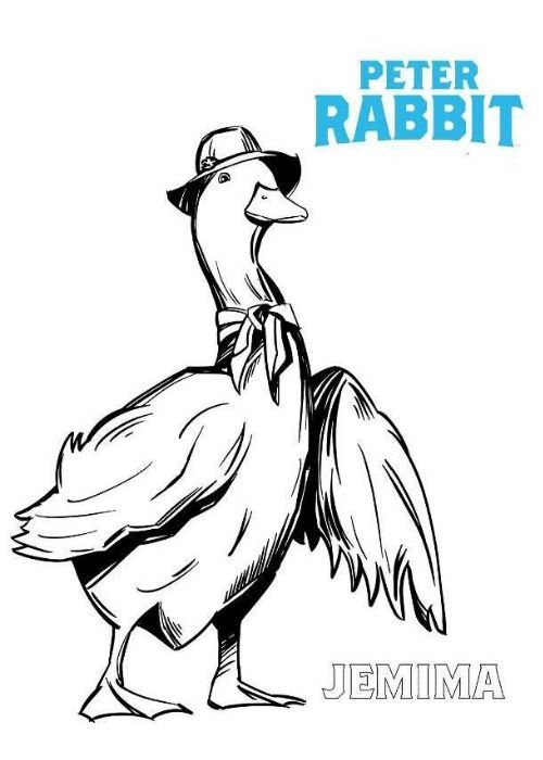 Gratis Peter Rabbit Kleurplaten om te Printen || The London Tester