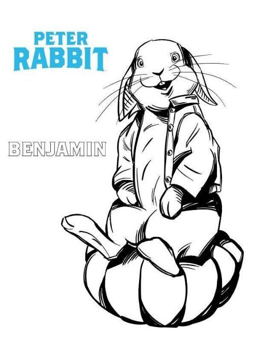 Gratis Peter Rabbit Kleurplaten om te Printen || The London Tester