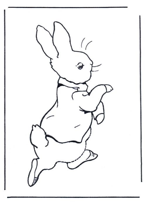 Gratis Peter Rabbit Kleurplaten om te Printen || The London Tester