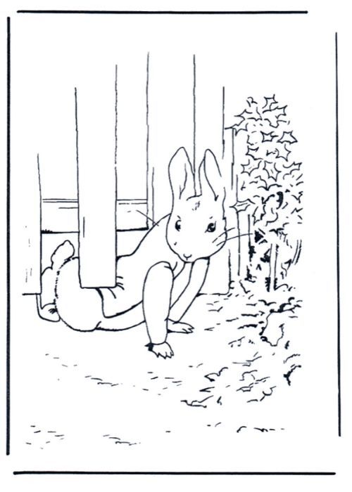 Gratis Peter Rabbit Kleurplaten om te Printen || The London Tester