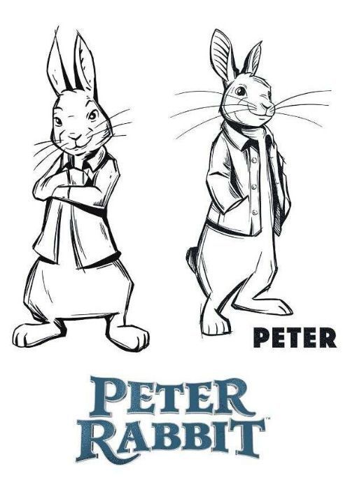 Gratis Peter Rabbit Kleurplaten om te Printen || The London Tester