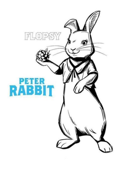 Gratis Peter Rabbit Kleurplaten om te Printen || The London Tester