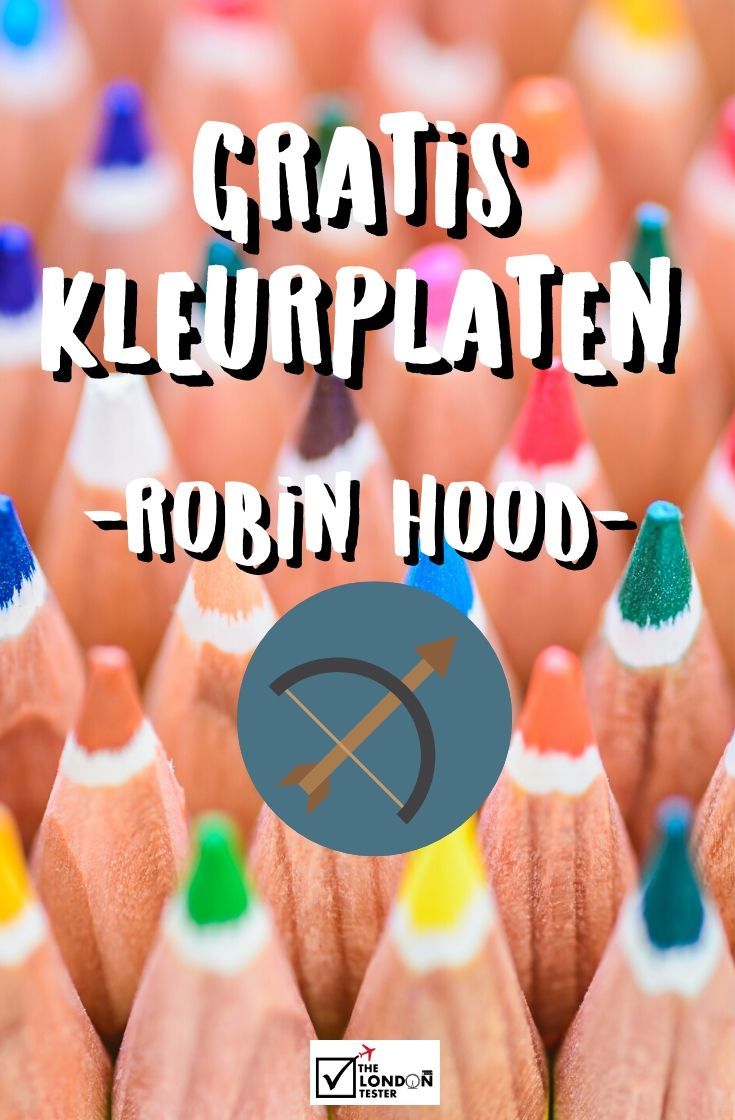 Gratis Robin Hood Kleurplaten om te Printen || The London Tester