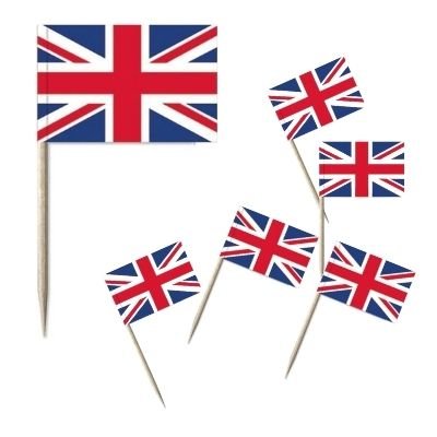 Union Jack Cocktailprikkers
