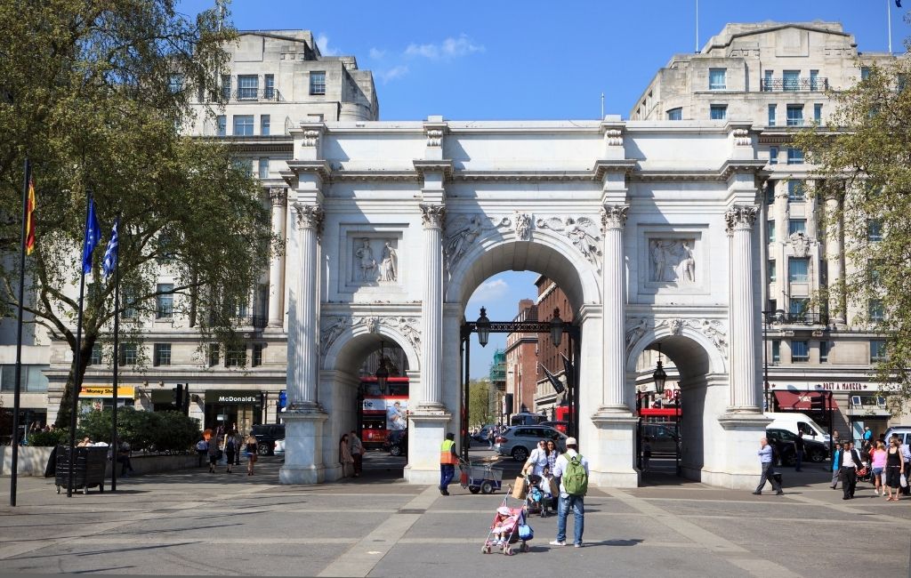 Marble Arch, Hyde Park Londen