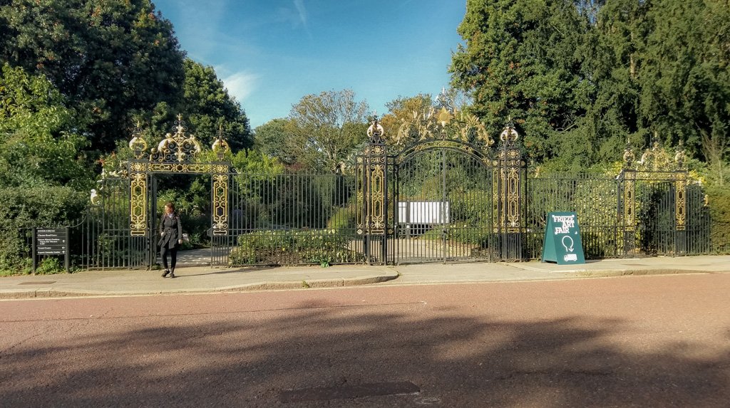 Queen Mary's Garden Gates