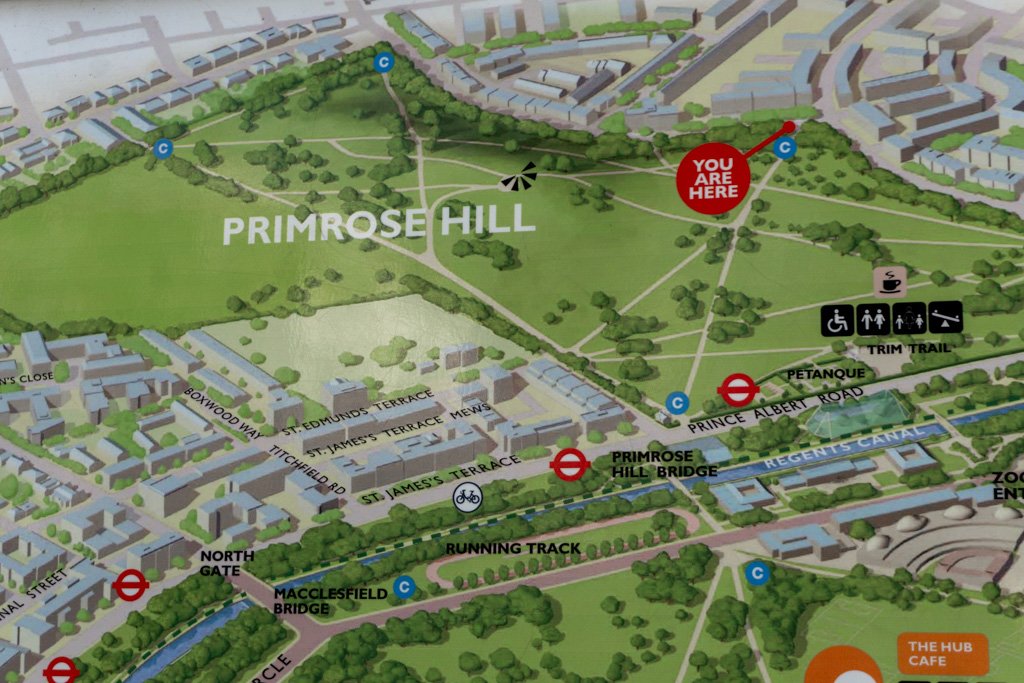 Primrose Hill Map