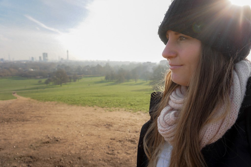 Uitzicht vanaf Primrose Hill in Londen