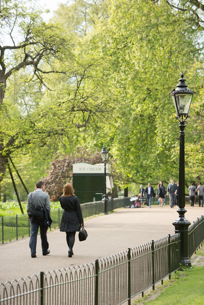Mooie dag in St James’s Park in Londen