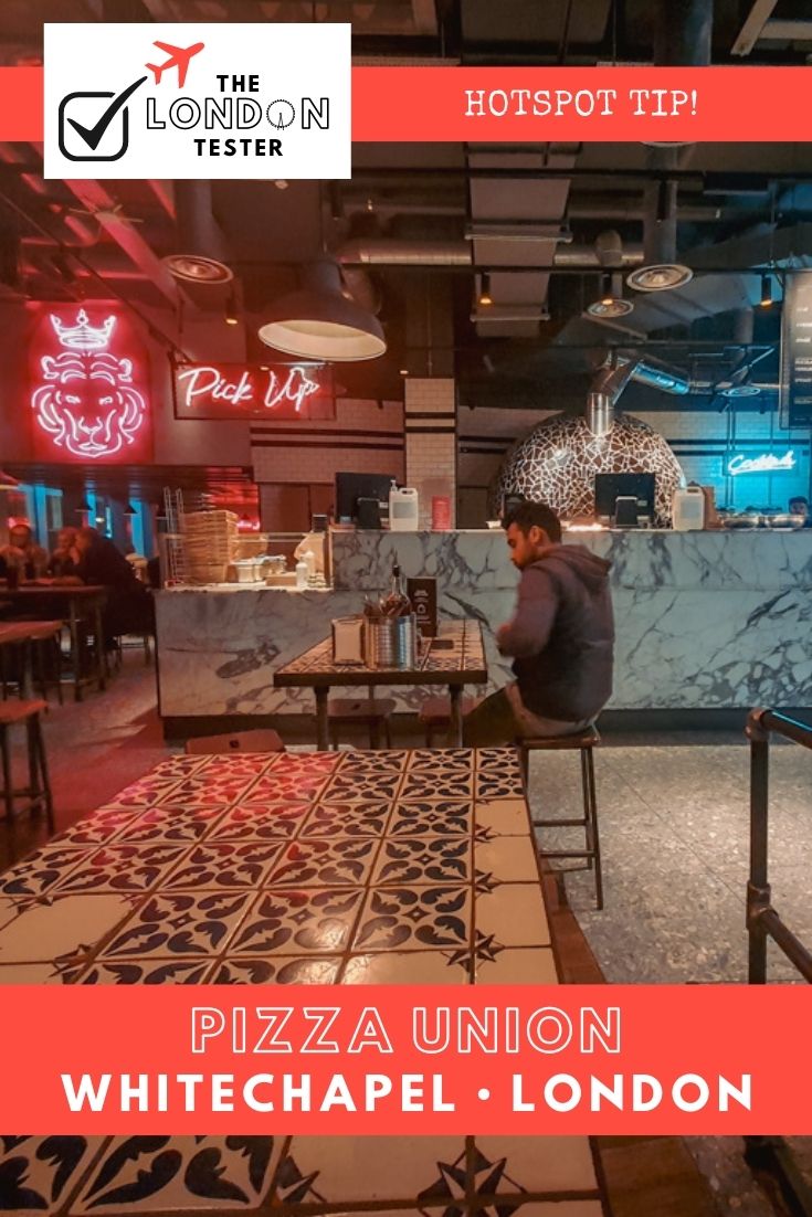 Snelle Lekkere Pizza in Londen: Pizza Union in de Wijk Whitechapel || The London Tester