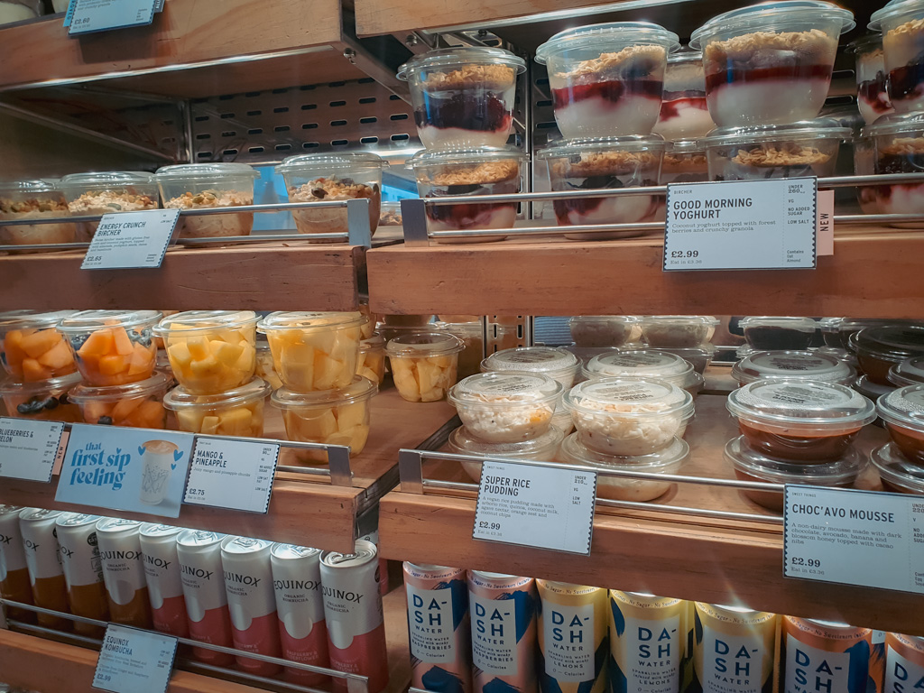 Gezonde Snelle Lunch in Londen: Pure in de Wijk City of London || The London Tester