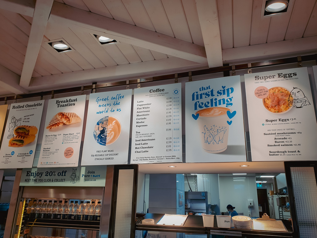 Gezonde Snelle Lunch in Londen: Pure in de Wijk City of London || The London Tester