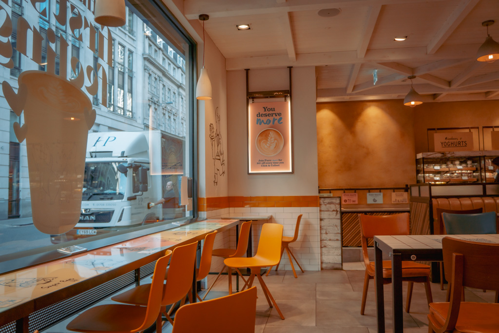 Gezonde Snelle Lunch in Londen: Pure in de Wijk City of London || The London Tester