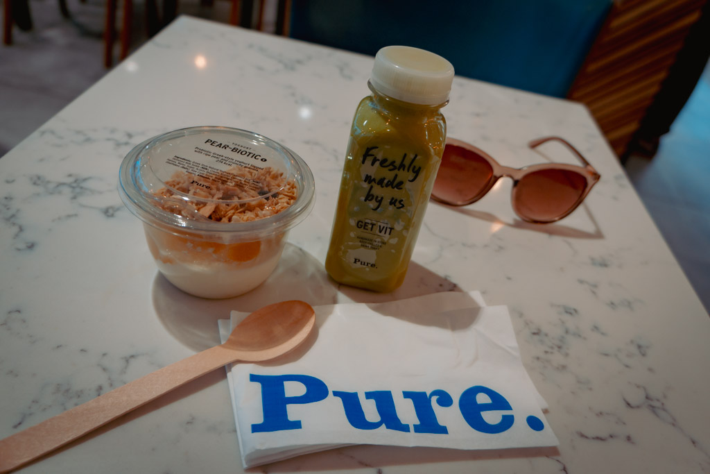 Gezonde Snelle Lunch in Londen: Pure in de Wijk City of London || The London Tester